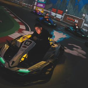 BattleRace bei JKS – Interaktives Kart-Rennen mit Power-Ups