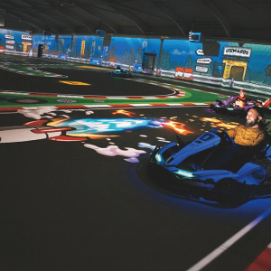 BattleRace bei JKS – Interaktives Kart-Rennen mit Power-Ups