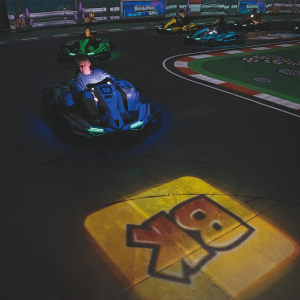 BattleRace bei JKS – Interaktives Kart-Rennen mit Power-Ups