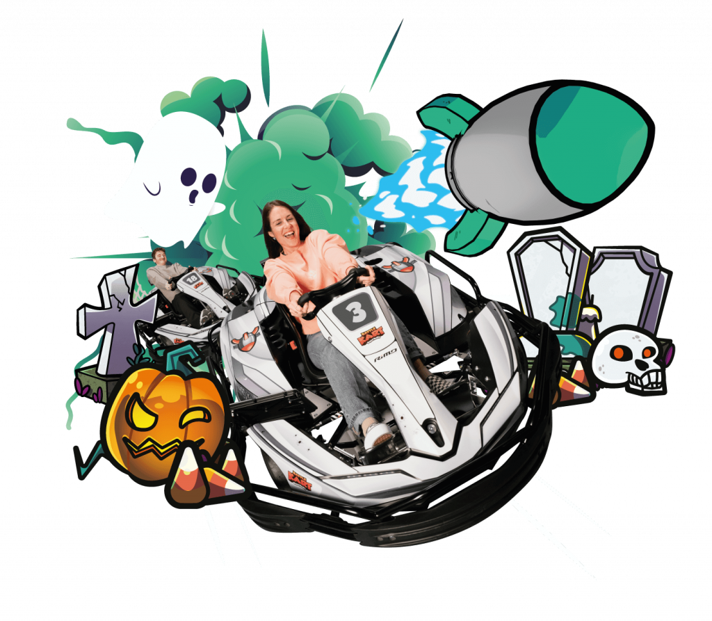 BattleRace Halloween bei JKS – Gruseliges Kart-Rennen erleben
